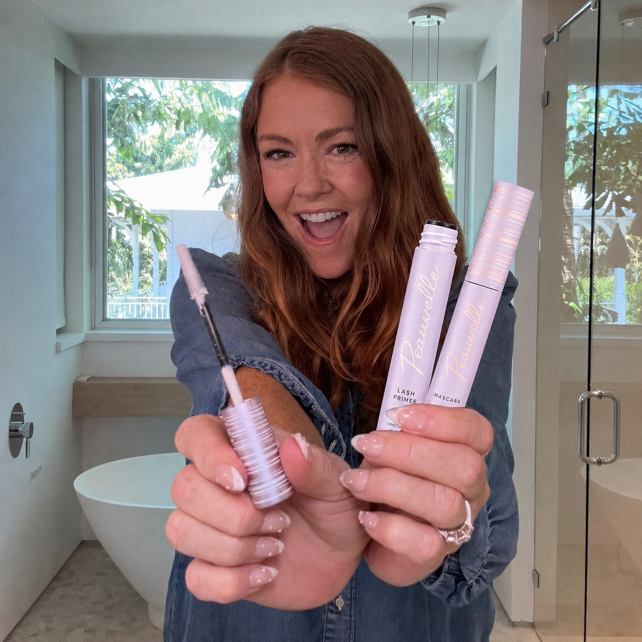Peauvelle™ Smudge-Proof Tubing Mascara & Lash Primer Duo