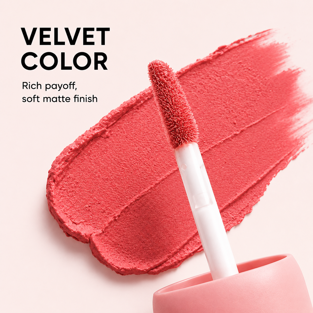 Peauvelle™ Nude Blur Tint| Soft Matte Lip Gloss