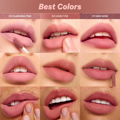 Peauvelle™ Nude Blur Tint| Soft Matte Lip Gloss