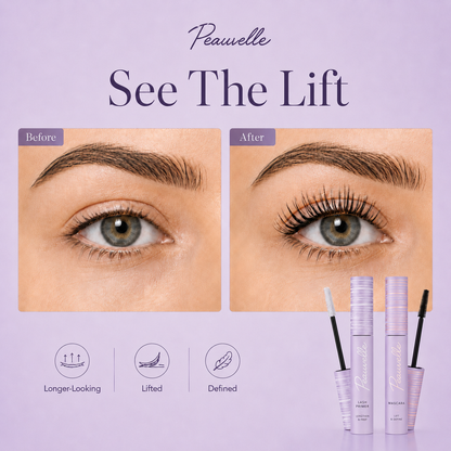 Peauvelle™ Smudge-Proof Tubing Mascara & Lash Primer Duo