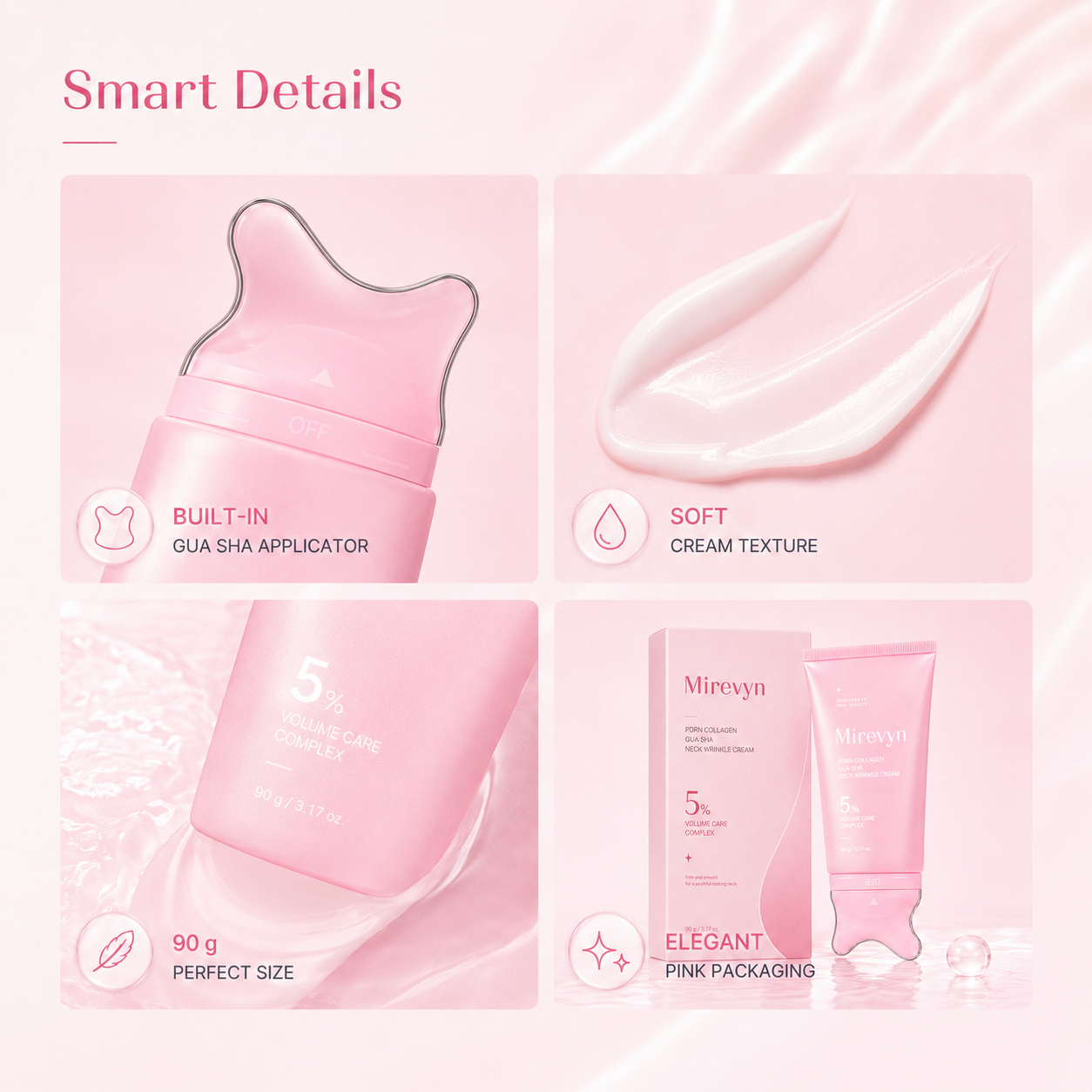 Mirevyn COLLAGEN GUA SHA NECK WRINKLE CREAM