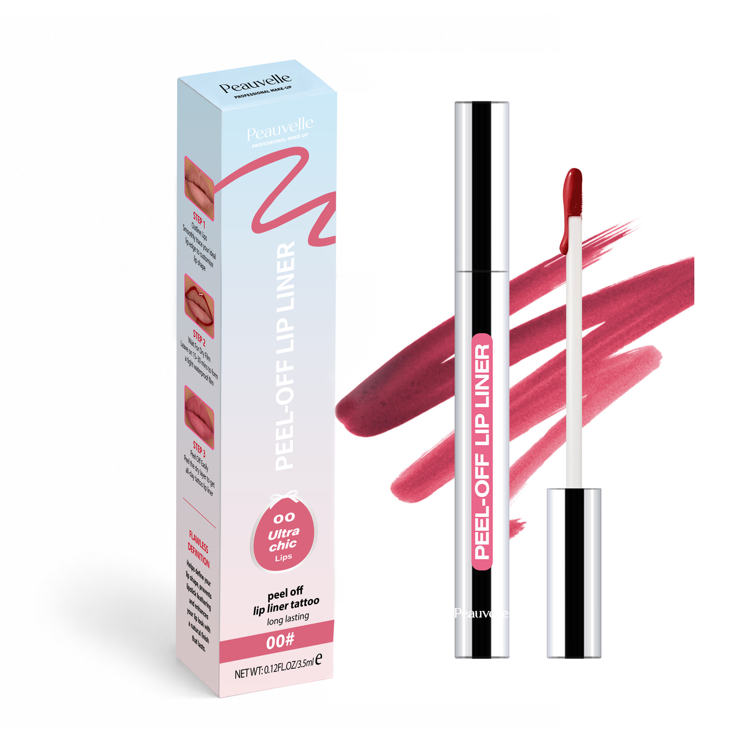 Peauvelle™ Peel-Off Lip Liner Stain