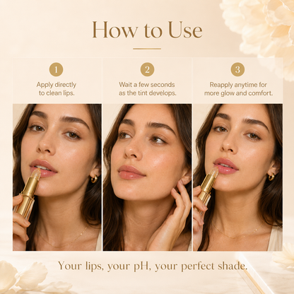 Peauvelle™ pH Color-Changing Lip Balm