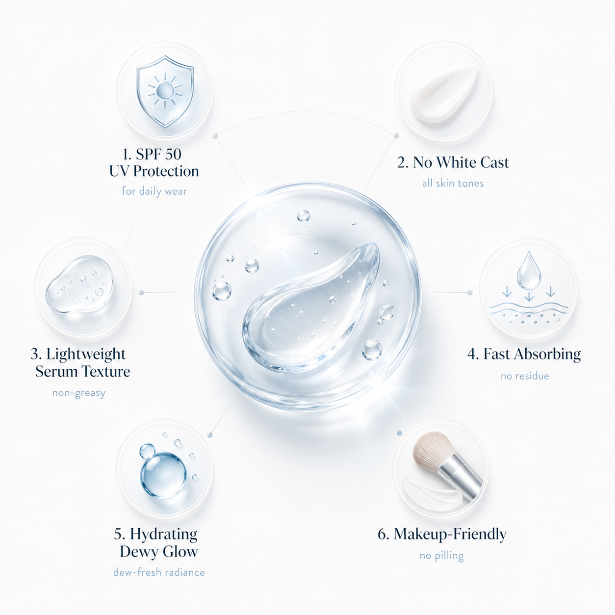 Peauvelle™ PDRN Hydrating UV Serum