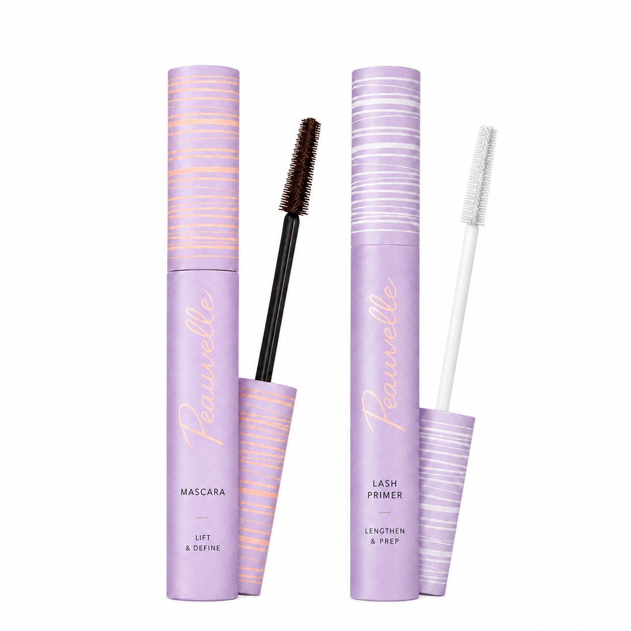 Peauvelle™ Smudge-Proof Tubing Mascara & Lash Primer Duo