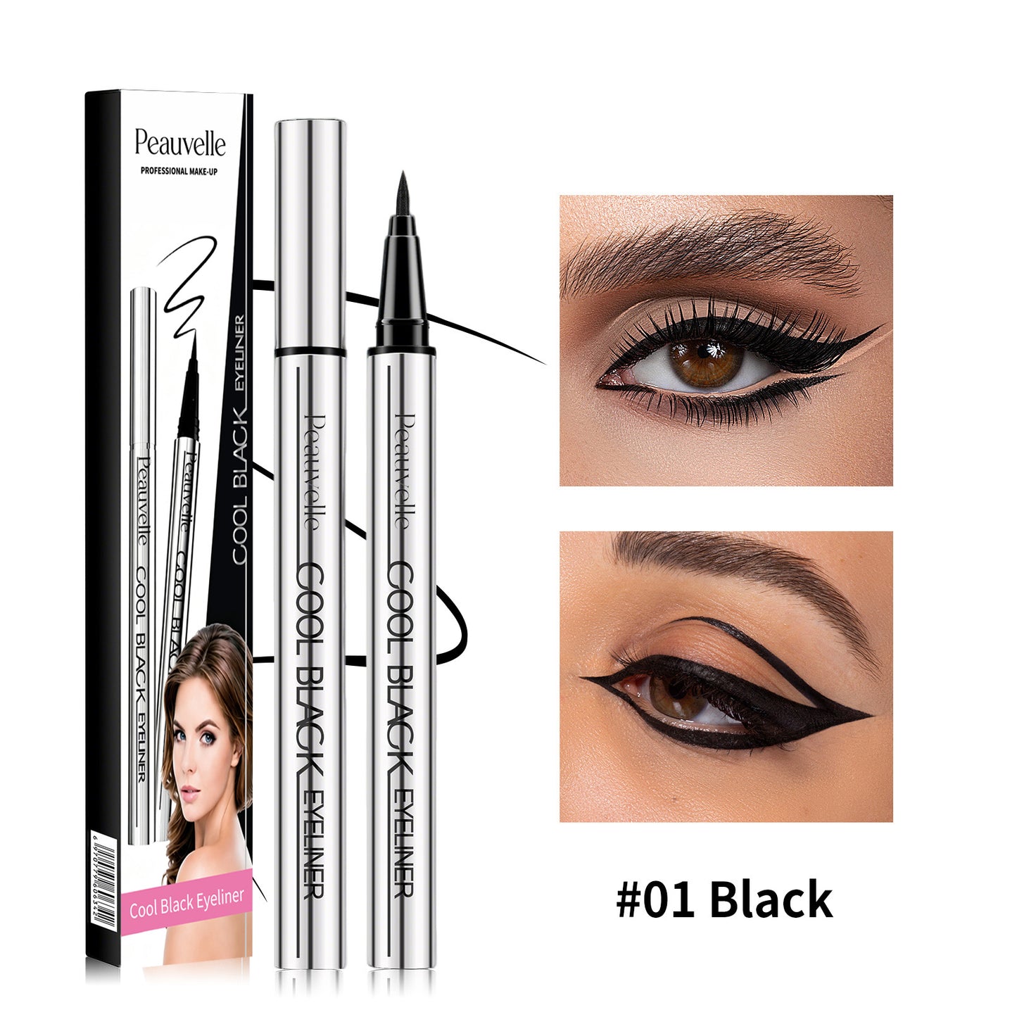 Peauvelle™ Waterproof Precision Liquid Eyeliner