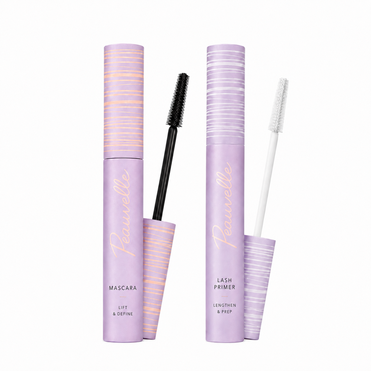 Peauvelle™ Smudge-Proof Tubing Mascara & Lash Primer Duo