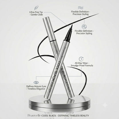 Peauvelle™ Waterproof Precision Liquid Eyeliner