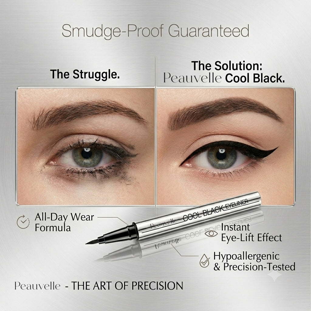 Peauvelle™ Waterproof Precision Liquid Eyeliner