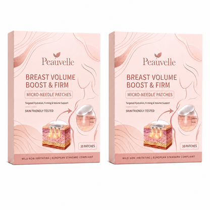 Last Day Buy 1 Get 1 Free ✨ Peauvelle Breast Firming and Volume Patch – with innovative nano-microneedle technology